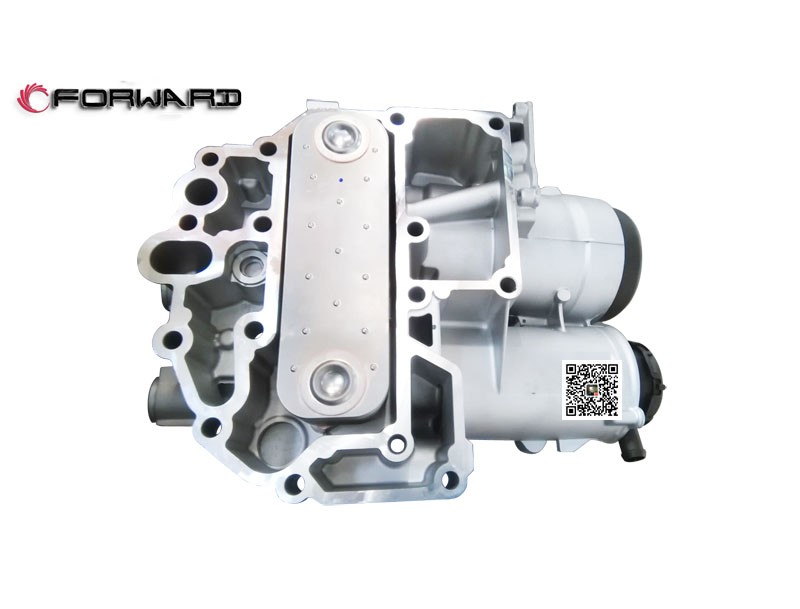 201V05000-7043   機(jī)油模塊總成,Oil module assembly,濟(jì)南向前汽車配件有限公司