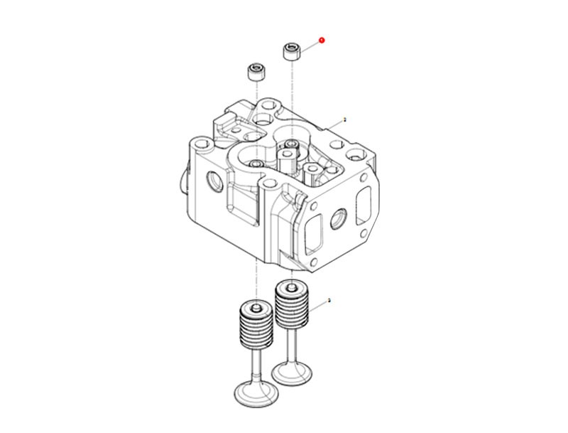 13023391,Valve stem seal sleeve,濟(jì)南向前汽車(chē)配件有限公司