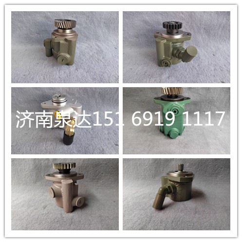 一汽青島解放動力轉(zhuǎn)向油泵助力泵轉(zhuǎn)向泵液壓油泵葉片泵/3407020-DF399/B
