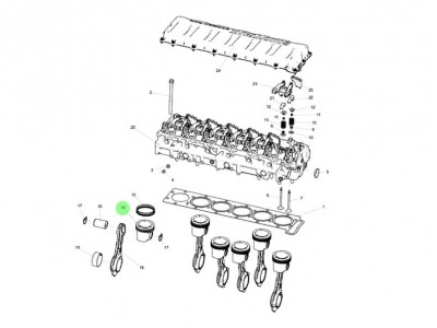 202V02511-0713  鋼活塞,Steel piston,濟(jì)南向前汽車配件有限公司