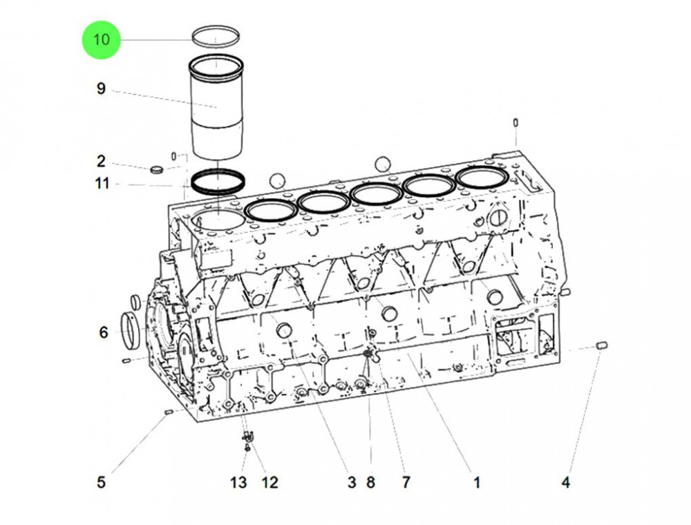 202V01201-0018  刮碳環(huán),Carbon scraper ring,濟(jì)南向前汽車配件有限公司