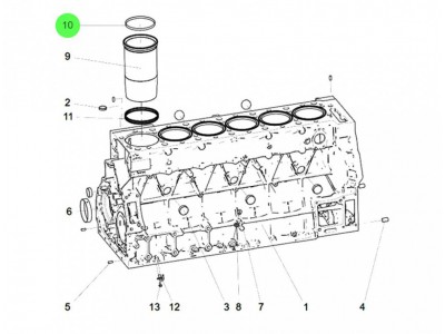 202V01201-0018  刮碳環(huán),Carbon scraper ring,濟(jì)南向前汽車配件有限公司