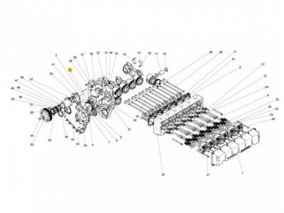 080V04505-5118  中間齒輪1,Intermediate gear 1,濟南向前汽車配件有限公司