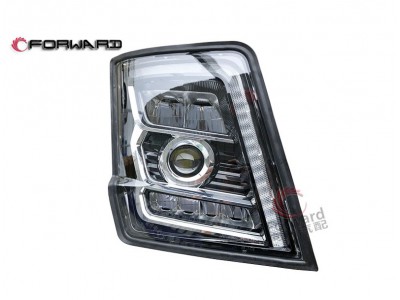 DZ97189723361 右前組合燈,Right front combination light,濟(jì)南向前汽車配件有限公司