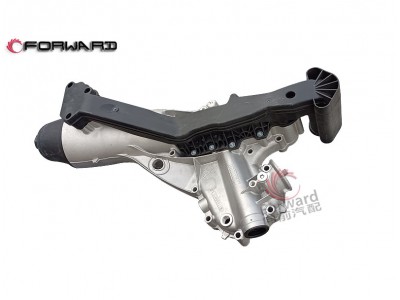 611600070166 機油濾清器及冷卻器總成,Oil filter/cooler assembly,濟南向前汽車配件有限公司