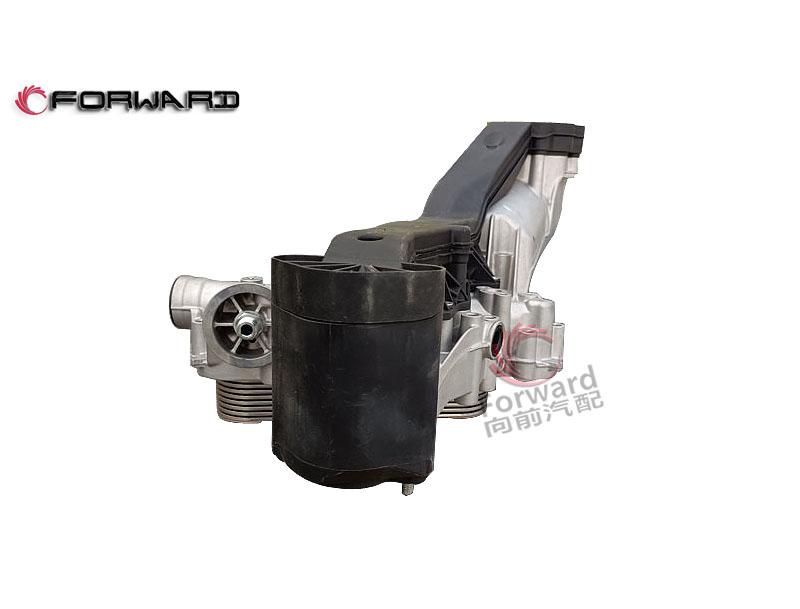 611600070166 機油濾清器及冷卻器總成,Oil filter/cooler assembly,濟南向前汽車配件有限公司