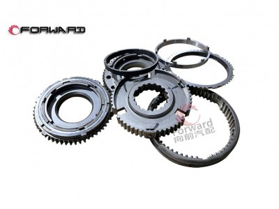 1701170-5  一二擋同步器總成,1/2 gear synchronizer assembly,濟(jì)南向前汽車配件有限公司