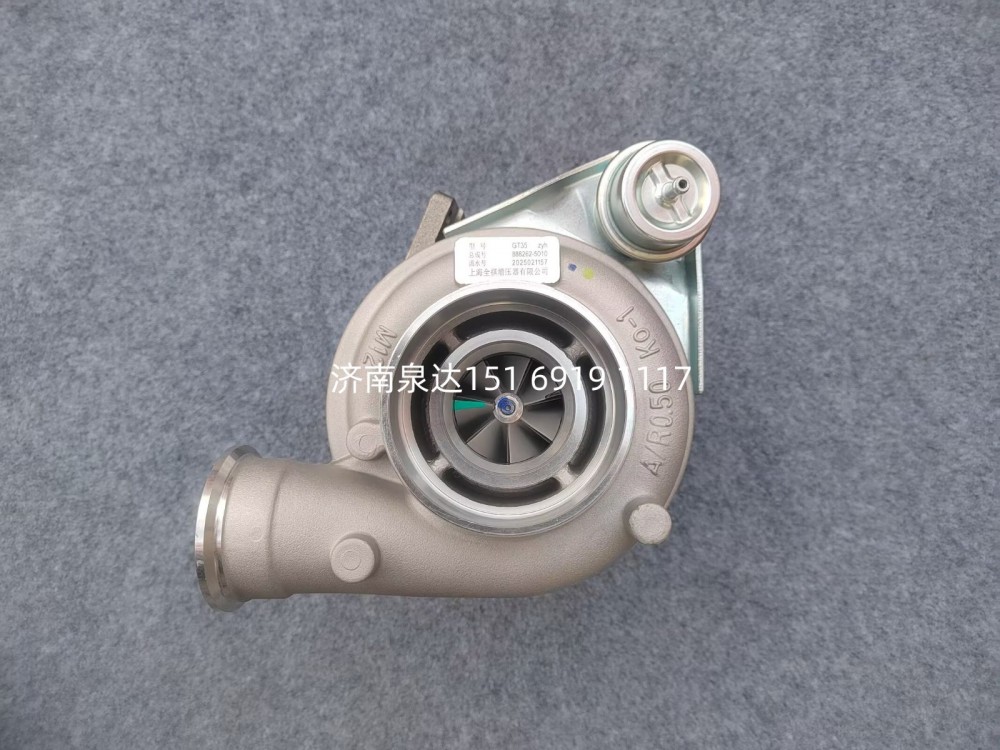 GT35濰柴P8國(guó)六發(fā)動(dòng)機(jī)廢氣渦輪增壓器總成增壓機(jī)/888262-0011