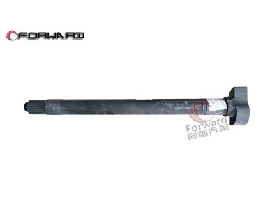 WG9981340327  右制動凸輪軸,Right brake camshaft,濟南向前汽車配件有限公司