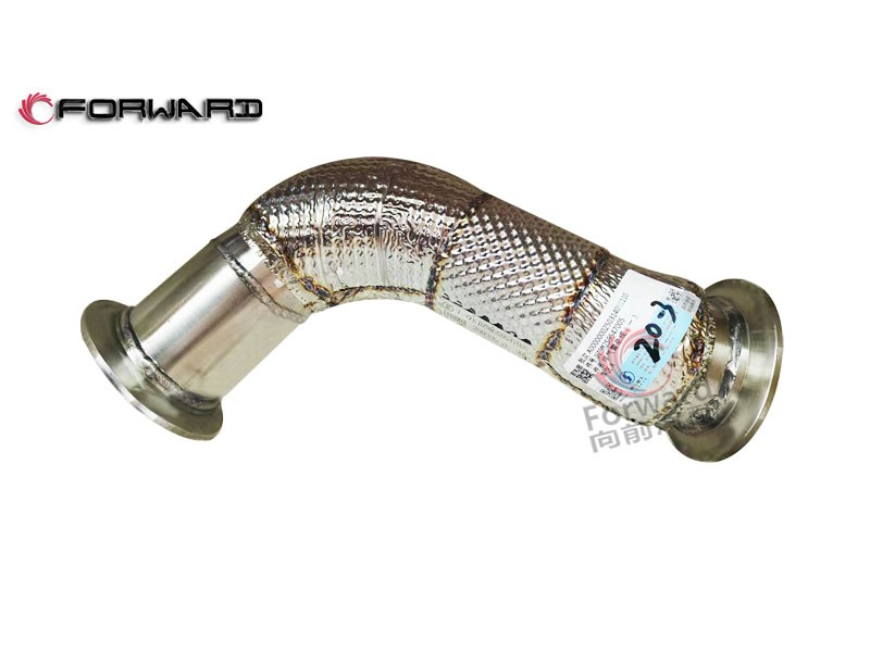 SHACMAN M6000 動力排氣系統(tǒng) DZ9M259547005 排氣管總成（一）/DZ9M259547005 排氣管總成（一）