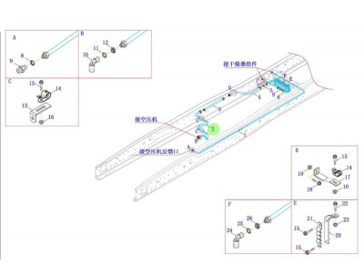 H435610206KA0 空壓機鋼管總成,Air compressor steel pipe assembly,濟南向前汽車配件有限公司