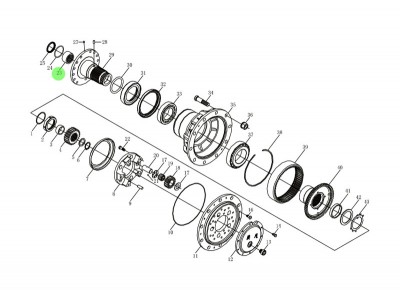 188000410069  滾針軸承,Needle roller bearing,濟南向前汽車配件有限公司