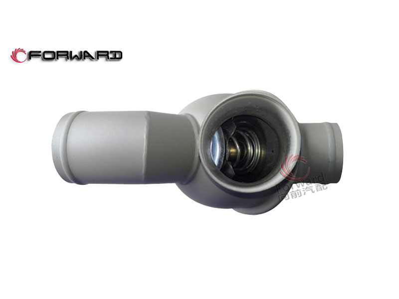 SHACMAN WEICHAI WD615 WP10 動(dòng)力冷卻系統(tǒng) 612600061748 節(jié)溫器總成/612600061748 節(jié)溫器總成