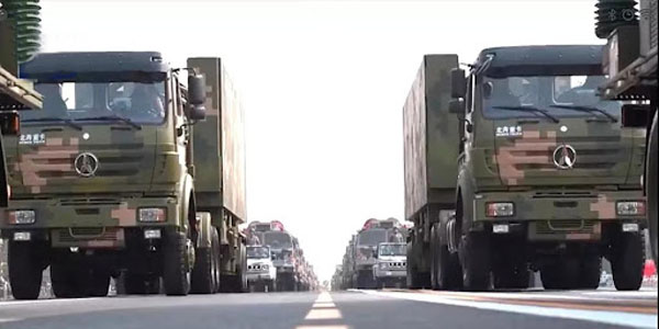 北奔重卡軍車