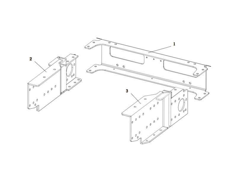SZ984000712 前橫梁,Front crossbeam,濟南向前汽車配件有限公司