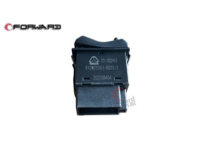812W25503-6020  輪間差速鎖開(kāi)關(guān),Inter-wheel differential lock switch,濟(jì)南向前汽車(chē)配件有限公司