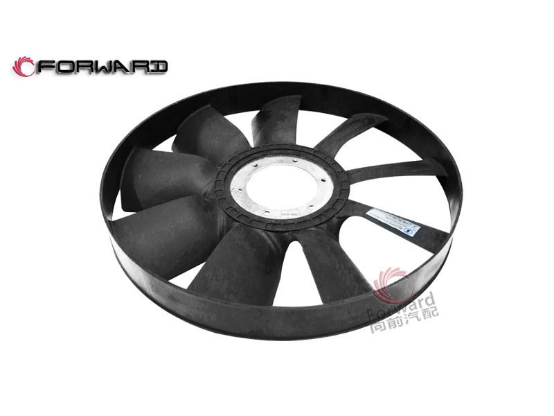DZ62079010100  風扇總成Φ596,Fan assembly Φ596,濟南向前汽車配件有限公司