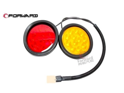 SHACMAN SX4185ZJ301C 偏置車電器系統(tǒng) JZ91189810002 左組合后燈總成（LED）