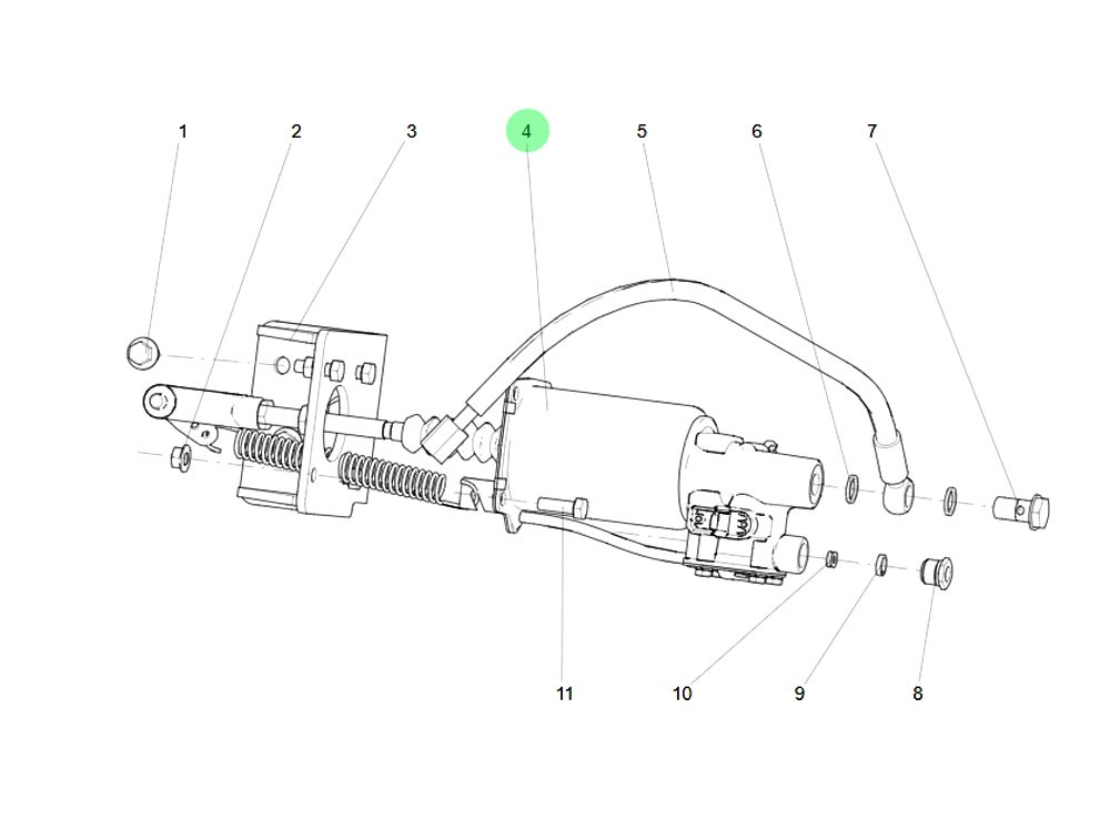 LG9716230211 離合器分泵,Clutch distributor,濟(jì)南向前汽車配件有限公司