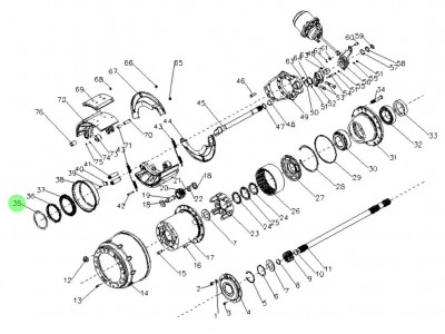 81.35720.0005  擋圈,Retaining ring,濟(jì)南向前汽車配件有限公司