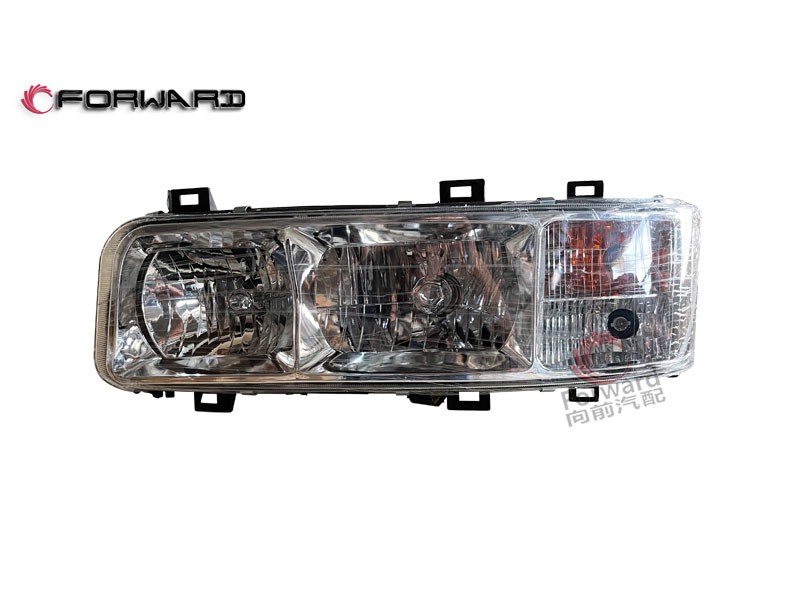 WG9125720001 左前照燈總成,Left headlamp assembly,濟(jì)南向前汽車配件有限公司