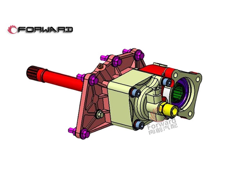 SHACMAN X6000 傳動取力器系統(tǒng)  DZ97259290026 取力器/DZ97259290026 取力器