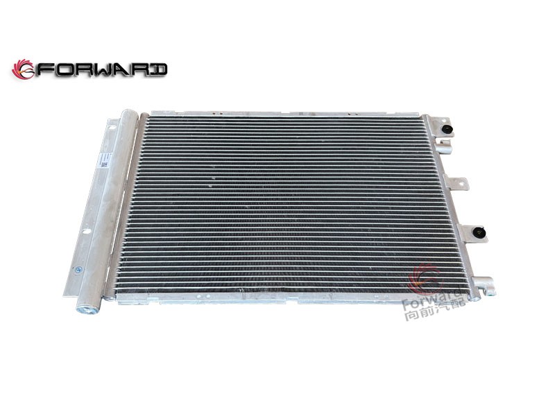 SHACMAN F3000 X3000 X5000 車身駕駛室空調系統(tǒng) DZ13241824370 過冷式冷凝器總成（集成干燥罐）/DZ13241824370 過冷式冷凝器總成（集成干燥罐）