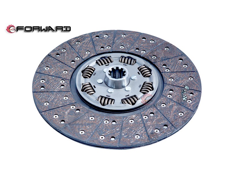 SHACMAN  Transmission clutch system傳動(dòng)離合器系統(tǒng) DZ1560160014  離合器從動(dòng)盤/DZ1560160014  離合器從動(dòng)盤