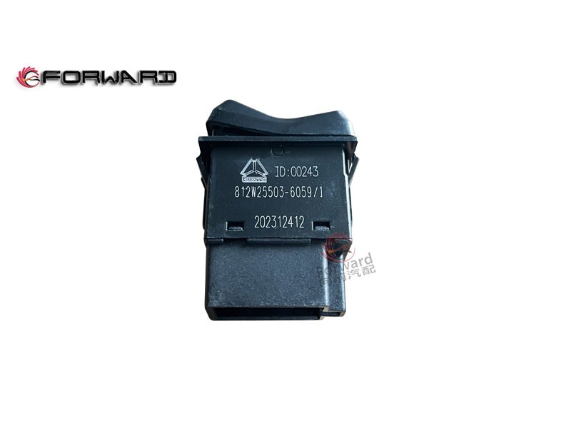 SINOTRUK SITRAK C7H TX 車身駕駛室電器系統(tǒng) 812W25503-6059 ASR/ESC關(guān)閉開關(guān)/812W25503-6059  轉(zhuǎn)向角度傳感器
