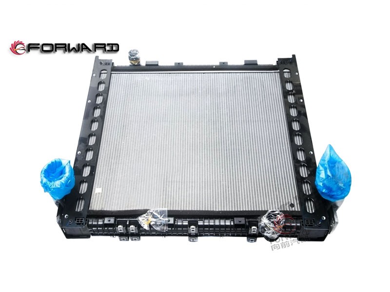 SHACMAN L3000 動(dòng)力發(fā)動(dòng)機(jī)冷卻系統(tǒng) DZ9L149530039 散熱器中冷器總成/DZ9L149530039 散熱器中冷器總成