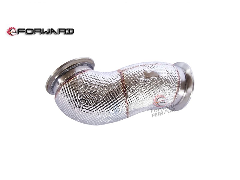 SHACMAN X6000 動(dòng)力發(fā)動(dòng)機(jī)排氣系統(tǒng) DZ9X259542258  排氣管總成(一)/DZ9X259542258  排氣管總成(一)