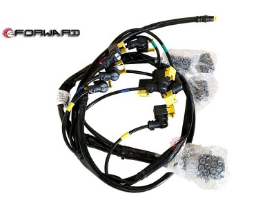 SINOTRUK HOWO TH7 HW12WY 傳動(dòng)變速箱電器系統(tǒng)  WG2209280040  AMT變速箱電線束