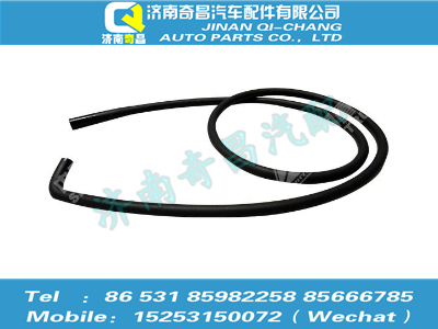 az9525530276,豪瀚配件 豪瀚散熱器泄氣膠管WG9525530276,濟(jì)南奇昌汽車配件有限公司