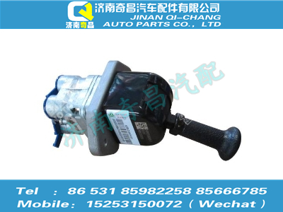 az9525360505,豪瀚配件 豪瀚手制動閥總成WG9525360505,濟南奇昌汽車配件有限公司