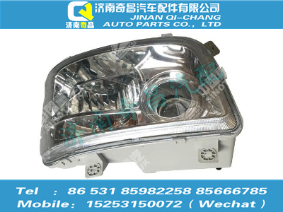 az9525720004,豪瀚配件 豪瀚右前組合大燈（右置）WG9525720004,濟(jì)南奇昌汽車(chē)配件有限公司