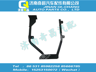 wg9725939165,A7配件 A7前軸后翼子板右支架,濟(jì)南奇昌汽車配件有限公司