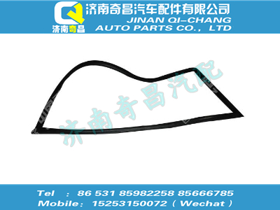 wg1600710013,A7配件 A7側(cè)窗玻璃密封條,濟(jì)南奇昌汽車(chē)配件有限公司