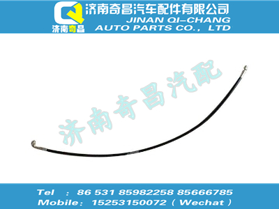 wg9925820201,豪沃配件 豪沃單彎軟管(700),濟(jì)南奇昌汽車配件有限公司