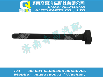 wg9981340426,C7B配件 C7B制動(dòng)凸輪軸(左),濟(jì)南奇昌汽車配件有限公司