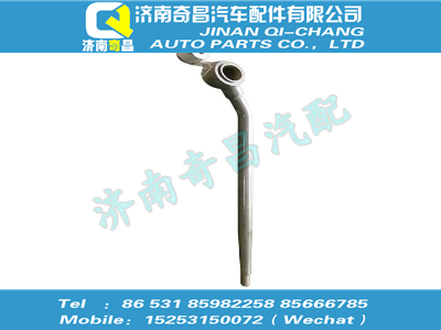 az9130240240,T7H配件 T7H換檔桿預裝圖,濟南奇昌汽車配件有限公司
