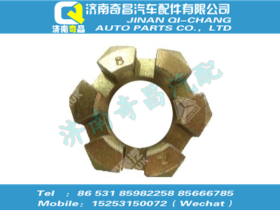 3100dekhd-3001030,HOWO配件 HOWO轉(zhuǎn)向節(jié)螺母(3.6T/諸城),濟南奇昌汽車配件有限公司