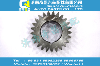 wg2210030073,SITRAK配件副軸三擋齒輪,濟(jì)南奇昌汽車配件有限公司
