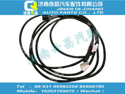 az9321770201,汕德卡配件 汕德卡翻轉(zhuǎn)線束（電瓶右置1500）,濟南奇昌汽車配件有限公司