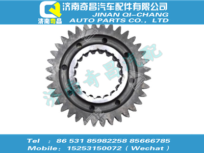 wg2210040074,HOWO配件 HOWO主軸三擋齒輪,濟(jì)南奇昌汽車配件有限公司