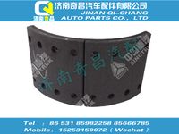 wg9000340070,A7配件 A7制動蹄總成,濟(jì)南奇昌汽車配件有限公司