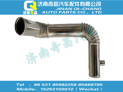 wg9925532060,王牌配件 王牌散熱器出水鋼管總成,濟南奇昌汽車配件有限公司