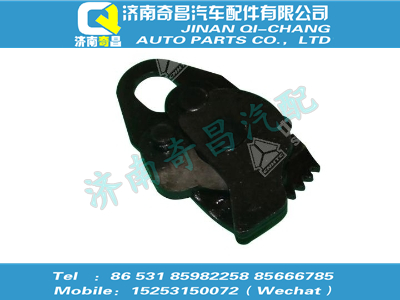 bz1600511283,豪沃配件 豪沃靠背調(diào)節(jié)板鉚接總成(Ⅱ),濟南奇昌汽車配件有限公司