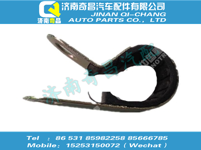 wg9000365402,C7B配件 C7B單管夾(φ18),濟南奇昌汽車配件有限公司