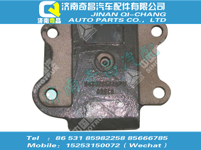 az9725520296,汕德卡配件 汕德卡推力桿后左支架(1697橋）,濟南奇昌汽車配件有限公司