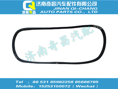 wg1642710006,HOWO配件 HOWO后窗玻璃密封條,濟(jì)南奇昌汽車配件有限公司